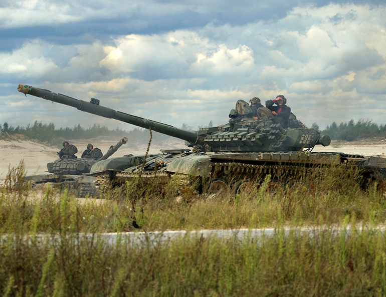 Tank Shooting Range for practise shooting targets from a tank. - Skif